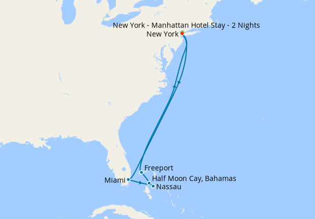 3 day bahamas cruise from new york