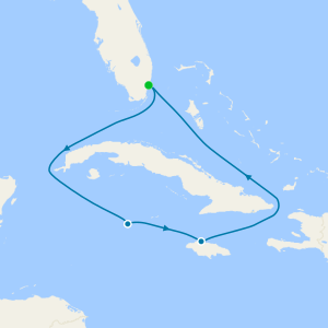 Western Caribbean from Miami