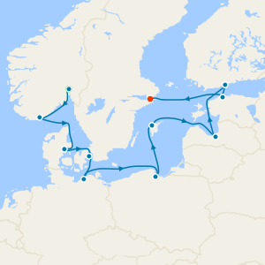Baltic Cities from Oslo with Stay