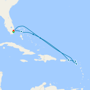 Eastern Caribbean & Perfect Day from Ft. Lauderdale with Miami Beach Stay