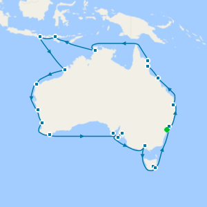 Australia Circumnavigation from Sydney