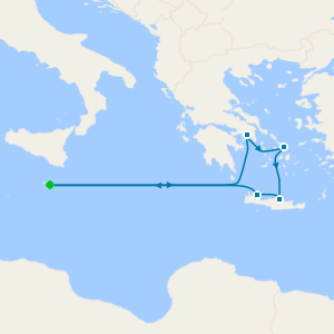 Malta & Greek Isles from Valletta