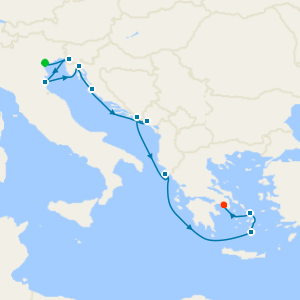 Greek Isles from Trieste with Venice Stay