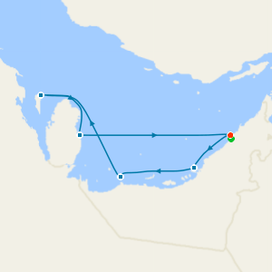 Arabia Intensive Voyage from Dubai with Stay