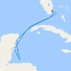 Western Caribbean from Miami with Miami Beach Stay