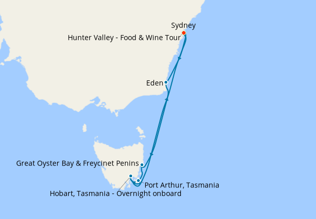 Tasmanian Explorer From Sydney With Stay Princess Cruises 5th   327717 