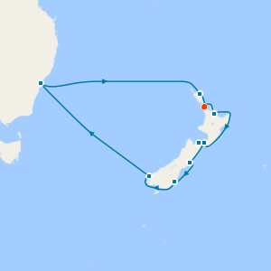 Fjords of New Zealand from Auckland with Stay