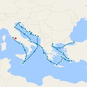Ultimate Greece, Turkey & Italy from Istanbul to Rome with Stays