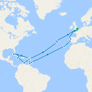 No-Fly Cuba & Treasures of the West Indies from Tilbury