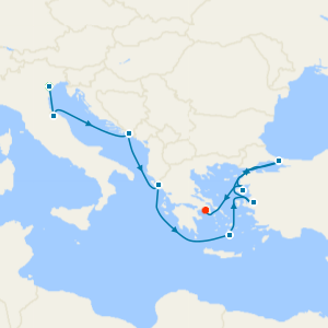 Crossroads & Ionian Grandeur from Venice to Athens with Stay