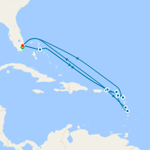 Caribbean Explorer from Ft. Lauderdale with Miami Beach Stay