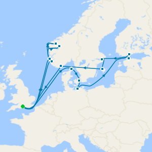 Norwegian Fjords, Denmark & Sweden from Southampton