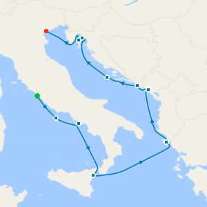 Italy, Montenegro & Croatia from Rome to Venice