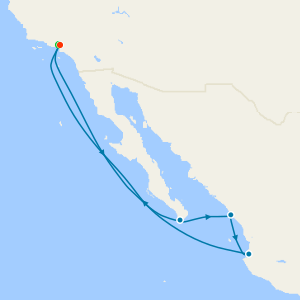 Mexican Riviera from Los Angeles with Stay