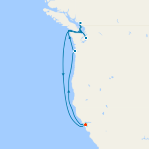 Pacific Northwest Coast from San Francisco with Stay
