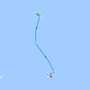 South Pacific Dreams - Hawaii (Honolulu) to Papeete (Tahiti)