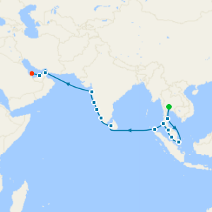 Indian Ocean Enchantments from Bangkok to Qatar (Doha)