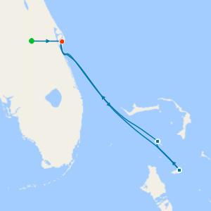7nt Orlando Stay & Bahamas & Perfect Day from Port Canaveral