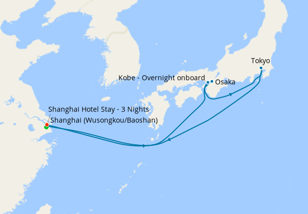 Shanghai Stay, Osaka, Kobe & Tokyo, Royal Caribbean, 29th October 2024 ...