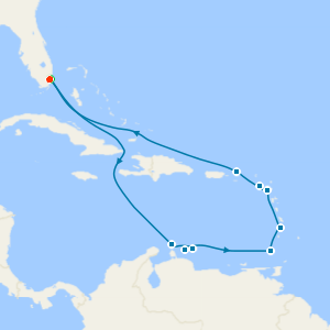 Caribbean Quest with Miami Beach Stay