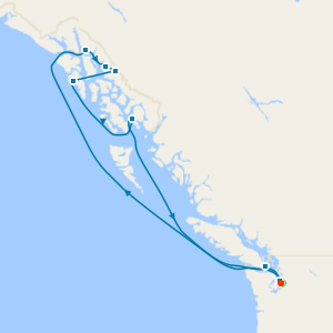 Alaskan Explorer from Seattle with Stay
