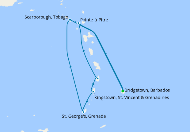 A Taste of the Tropics from Barbados, Marella Cruises, 13th February ...