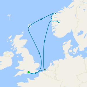 HUGE REDUCTION - CALL for BEST PRICE! Scotland, Norway & Belgium from Southampton