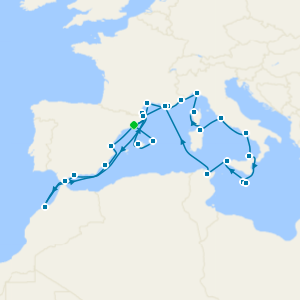 Mediterranean Jewels, Spain & Morocco from Barcelona