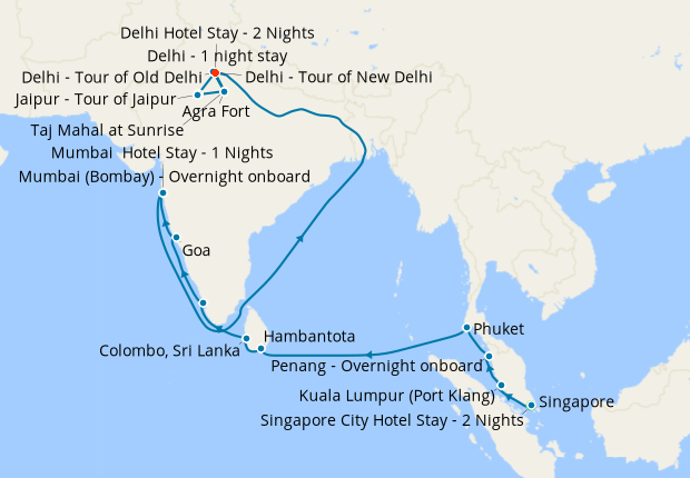 Aqua Blu  Cruise Itineraries, Dates, Prices 2024/25 - Rainforest