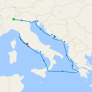 Lake Como & Venice Stays with Italy, Greece & Croatia from Trieste