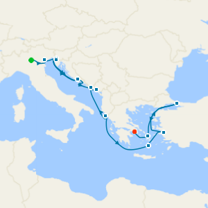 Lake Garda & Venice Stays with Greek Isles from Trieste