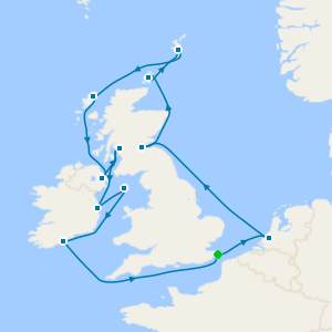 Wild British Isles: Belfast Evening Stay from Dover