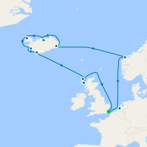 £1 DEPOSIT! Viking Trails & Celtic Origins: Reykjavík Overnight from Dover