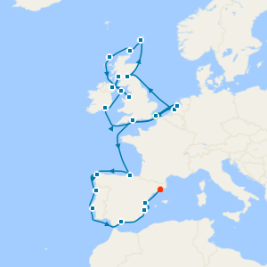British Isles & Iberian Peninsula: Waterford