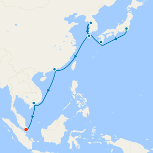 Tokyo Stay, Mt. Fuji & Asian Explorer to Singapore