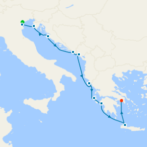 Dalmatian Coast from Venice with Stay