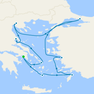 Greek Isles & Istanbul - Athens Roundtrip