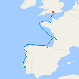 Atlantic Coast from Lisbon to Southampton