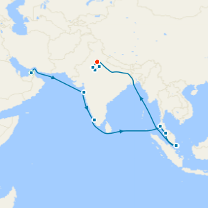 Spice Route fr. Dubai & 8Nt India's Tigers & Golden Triangle
