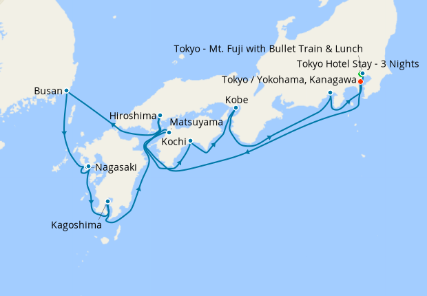 Nagasaki's Blossoms, Atomic Bomb Museum, Tokyo Stay & Mt. Fuji ...