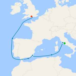 Spain & Gibraltar from Rome with Stay