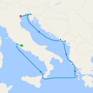 Greece & Adriatic with Rome and Venice Stays