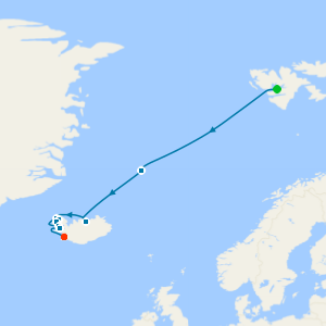 Svalbard & Iceland from Longyearbyen to Reykjavik