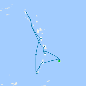 Eastern Caribbean - Barbados Roundtrip