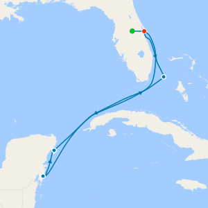 Western Caribbean & MSC Ocean Cay from Port Canaveral with Orlando Stay