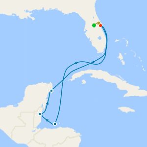 Western Caribbean from Orlando with Stay