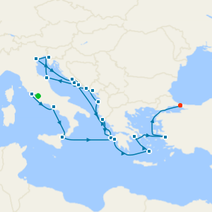 Grand Adriatic & Aegean Icons from Rome with Stay
