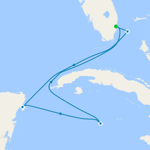 Western Caribbean from Ft. Lauderdale