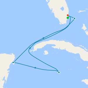 Western Caribbean from Ft. Lauderdale with Miami Beach Stay