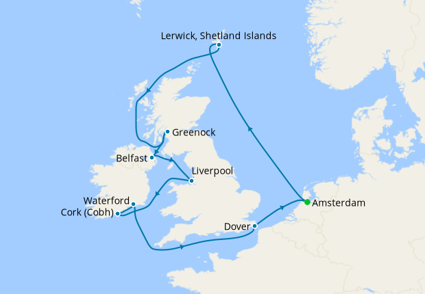 British Isles from Amsterdam 23 June 2025 11 Nt Celebrity